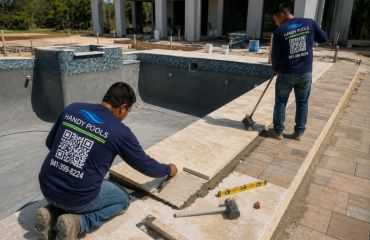 POOL DECK / COPING / TILE / PAVERS / POOL PREPARATION