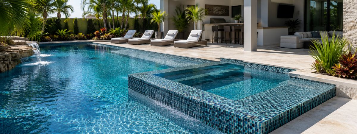 Luxury Pool Finishes Continue to Transform Outdoor Living
